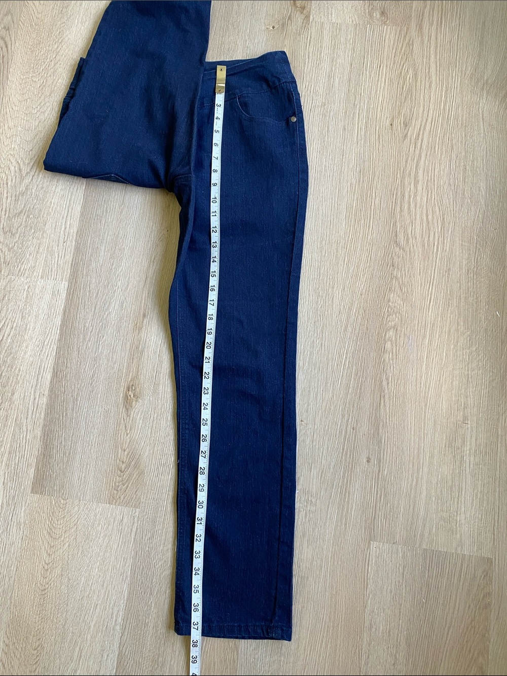 Northern Reflections Pull-On Stretch Ankle Jeans Dark Mid Rise Slim Straight - Picture 11 of 11
